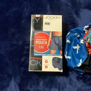 3-pack Jockey Microfiber Chafe Proof Pouch Boxer Briefs